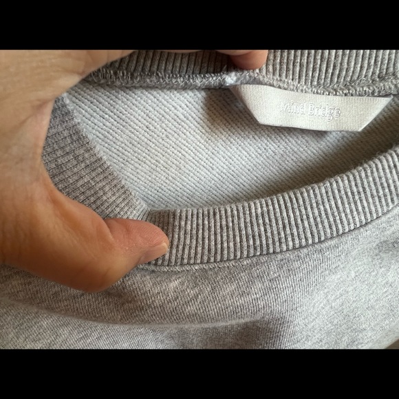 Purple gray top size S SUPER UNIQUE DESIGN - Picture 5 of 5